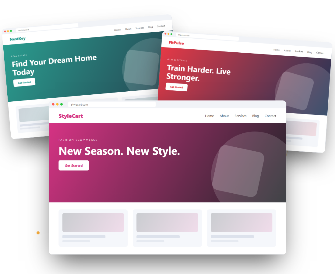 WordPress development services - custom websites, WooCommerce, speed and security