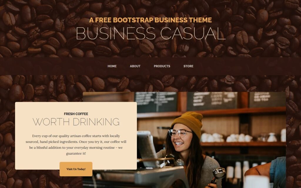 Business Website Template website preview
